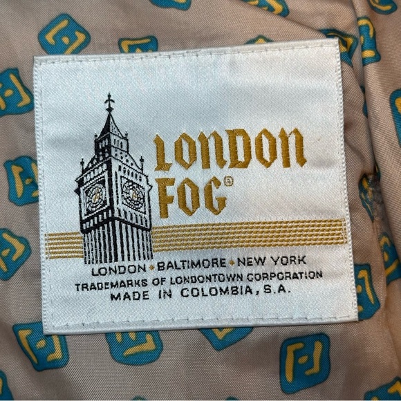 London Fog Women's All Weather Jacket Coat Hood Small Water Repellant Neutral - Picture 7 of 12